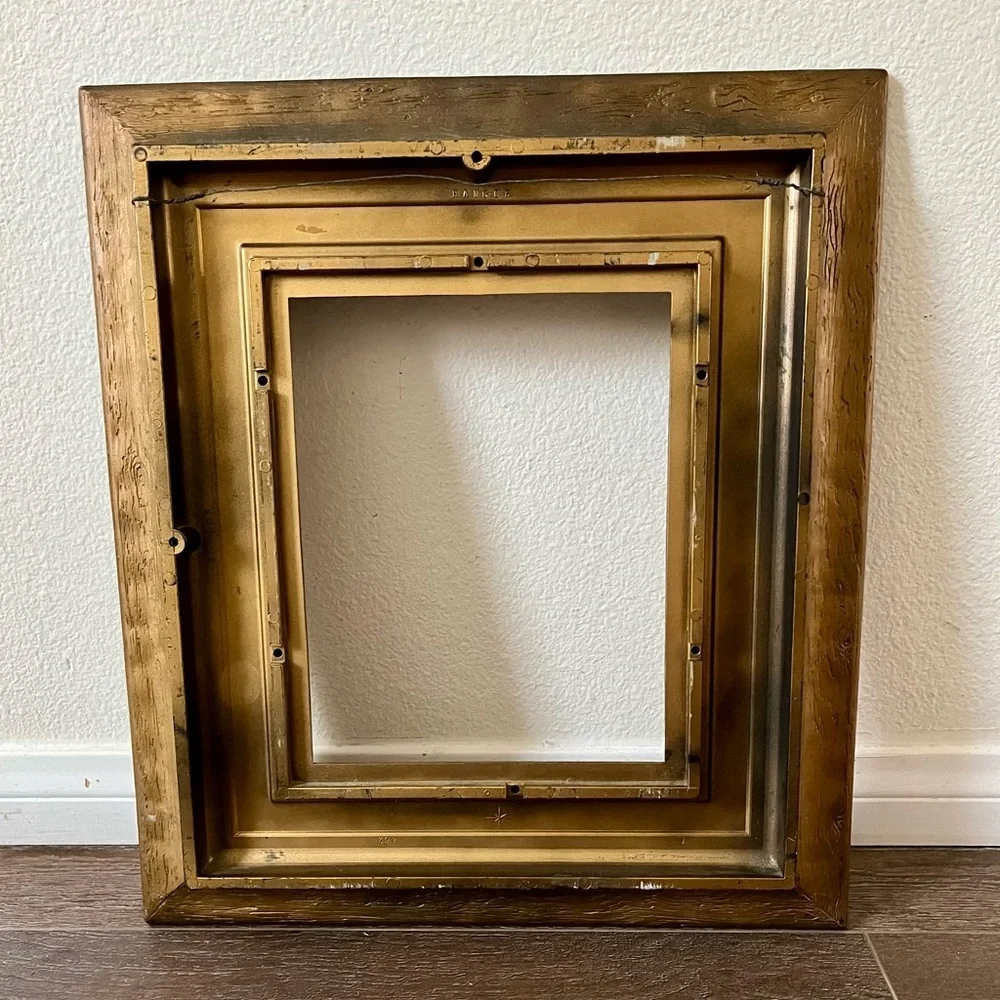 Elegant Gold and Black Decorative Frame 15.5/17.5 inches